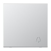 Wippe geprägtes Symbol Klingel aluminium AL 2990 KP 
