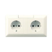 Kanal-SCHUKO-Steckdose 2-fach 16A 250V AS 1522 NA 
