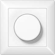 LED-Drehdimmer mit Dreh-Ausschalter AS 5544.03 V WW 