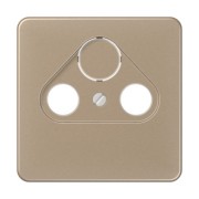 Abdeckung gold brz für Antennendose CD 561 SAT GB 