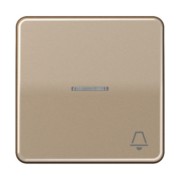 Wippe Symbol KLINGEL gold für beleuchtb.Taster CD 590 KO5K GB 