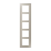 Rahmen 5-fach eds lack waage/senkrecht ESD 2985-L 