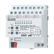 KNX Fan-Coil-Aktor 2-fach REG Gehäuse 4TE FCA 2 REGHE 
