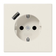 SCHUKO Steckdose mit USB Typ A LS 1520-18 