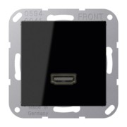 Multimedia-Anschluss sw HDMI m.Tragring MA A 1112 