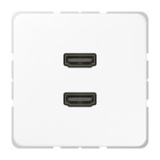 Multimediadose 2 x HDMI alpinweiß MA CD 1133 WW 