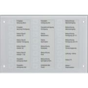 KNX Melde-/Bedientableau mit Alugehäuse MBT 2424 