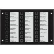 KNX Melde-/Bedientableau Glas sw MBT 2424 