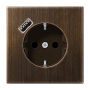 SCHUKO Steckdose 16 A 250V m. Berührungsschutz ME 1520-18 AT 