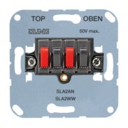 Lautsp.-Anschlussdose ant Stereo SLA 2 AN 