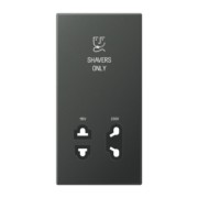 Abdeckung 1fach Serie LS, anthrazit SO AN 7522 PL 