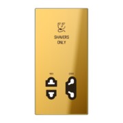 Abdeckung 1fach Serie LS, goldfarben SO GO 7522 PL 
