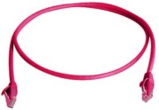 Patchkabel U/UTP C.6 2,0m rt, MP8 250,LSZH,1:1 100008319 