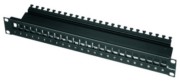 19Z.AMJ-Modulträger 1HE 24P leer schwarz AMJ-Mod 24PP/ub sw 