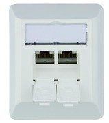 Anschlussdose AMJ45 8/8K Ap Cat6A aws 80x65mm 100023002 