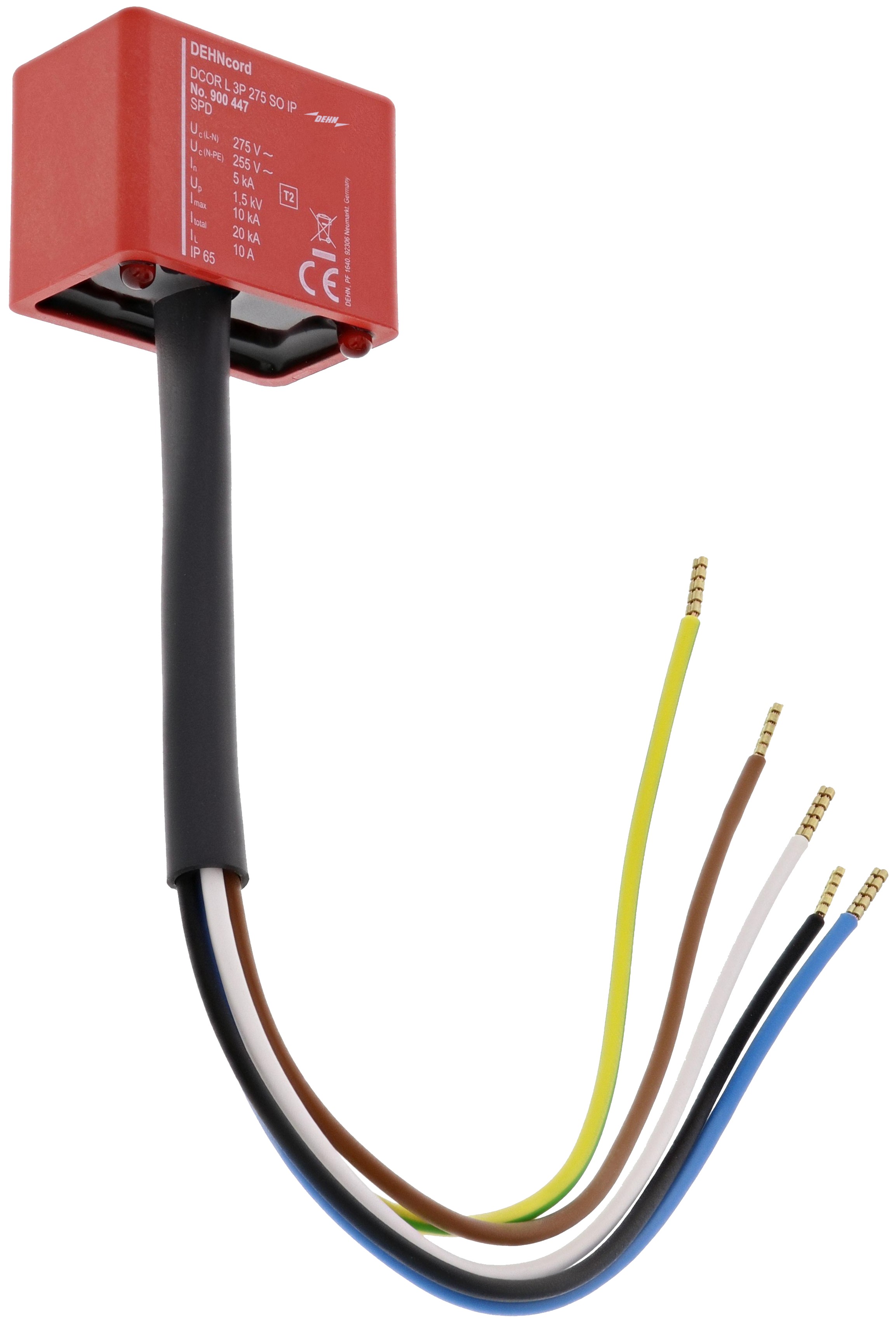Überspannungs-Ableiter Typ 2 DEHNcord 3P DCOR L 275 SO IP 