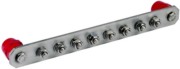 Potentialausgleichschiene o. Abdeckung NIRO PAS I 8AP M10 V2A 