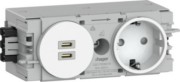Steckdose 1f+USB C/C PD Wago C-Profil vw GS17009016 