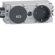 Steckdose 1-fach m.USB-Charger A+C15W GS16009011 