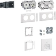 SET 1 Arbeitsplatz m.3 Std+USB-Charger GAPSET1 
