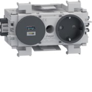 Steckdose 1-fach m.USB-Charger A+C15W GS16019011 