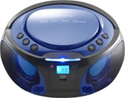 LENCO UKW-Radio CD/MP3 tragbar USB,BT SCD-550 blue 