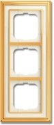 Rahmen 3-fach ms/pol elfenbein/ws 1723-838 