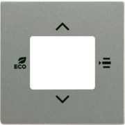 Zentralscheibe gr/met KNX Tasterankopplung 6109/03-803 