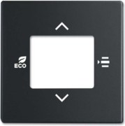 Zentralscheibe sw/mt KNX Tasterankopplung 6109/03-885 