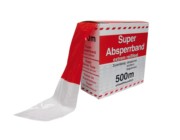 Absperrband 80mmx500m, rot-weiss Nr.26 Warnband VE500 