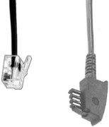 Telefon-Anschlusskabel 6m T36 
