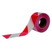 Absperrband rot/weiß, 100 m 182780 