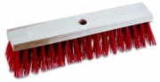 Straßenbesen ohne Stiel Farbe rot, 400mm 143024 