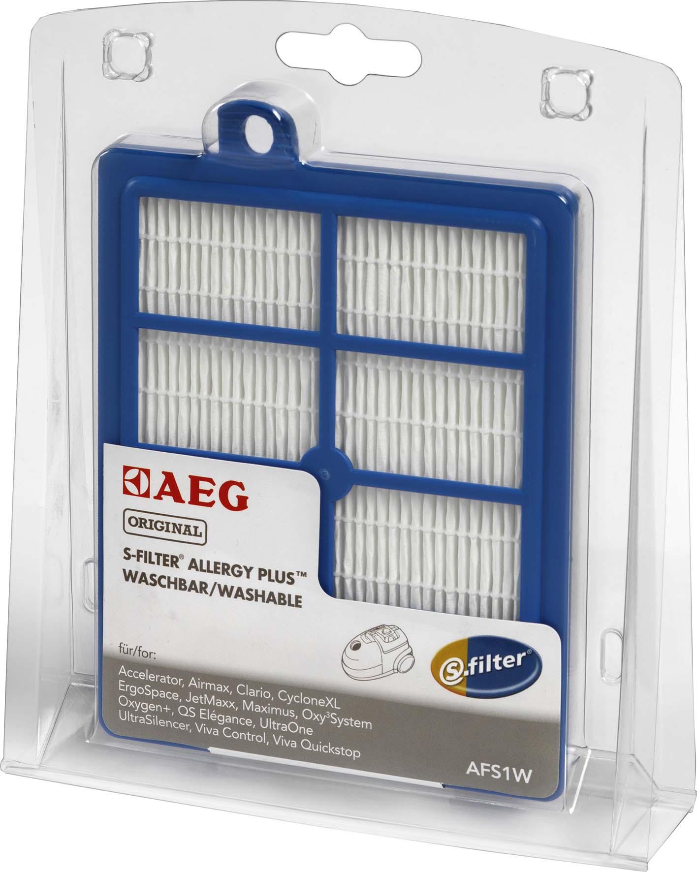 Filter Allergy Plus f.AirMax,Clario,Cycl AFS1W 