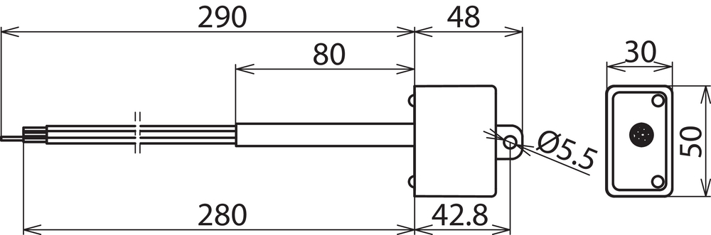 Überspannungs-Ableiter Typ 2 DEHNcord 3P DCOR L 275 SO IP 