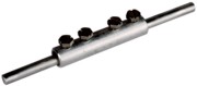 Verbindungsmuffe Al f. Rd 8mm VM 8 SKM6X8 