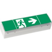 LED-Einzelbatterie-Leuchte m.Prüftaster SV EURO4 LED 3h(SET) 