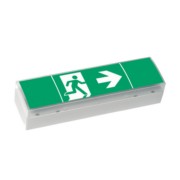 LED-Einzelbatterie-Leuchte m.Prüftaster SV EURO4L LED 3h SET 
