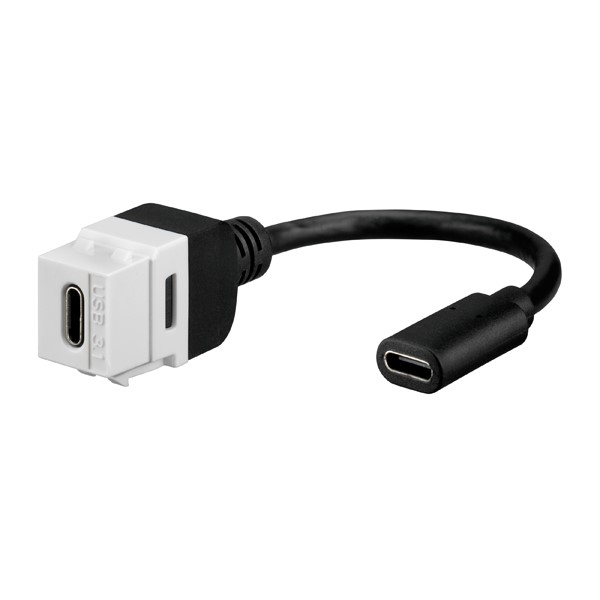 Buchse für Montageadapter KMK-USB-C 3.1 KP rw 