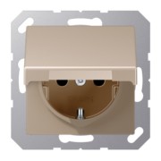 SCHUKO-Steckdose 16 A 250V Klappdeckel bruchs. 1520 BFKL CH 