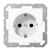 SCHUKO-Steckdose alpinweiß A 1520 BF WW 
