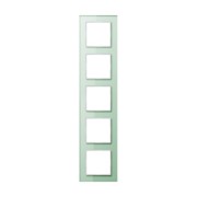 Glasrahmen 5-fach mt/ws waage/senkrecht AC 585 GL WMT 