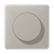 Abdeckung mit Drehknopf Serie CD, platin CD 1740 PT 