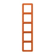 Rahmen 5-fach orange waage/senkrecht CD 585 WU O 