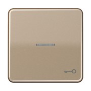 Wippe Sym.TÜR/Lichtl.gold für beleuchtb.Taster CD 590 KO5T GB 