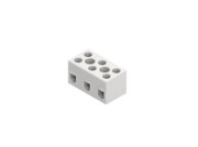 HKL Anschlussklemme 1-4qmm 3p., weiß 1128.G 
