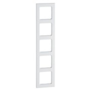 Rahmen 5-fach gerillt alu waage/senkrecht D 20.575.53.70 