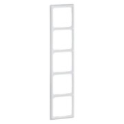 Rahmen 5-fach ws waage/senkrecht D 80.575.03 