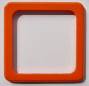 Rahmen 1-fach orange waage/senkrecht D 80.671 OR 