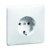 SCHUKO-Steckdose ws 16A 250V Steckklemm. D 80.6511 SI NA W 